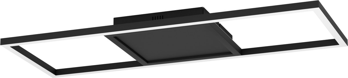 EGLO connect.z Calagrano-Z Smart Plafondlamp - 64 cm - Zwart/Wit - Instelbaar RGB & wit li