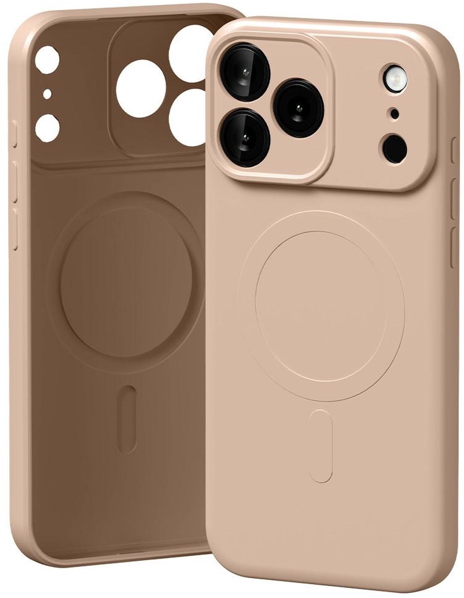 Mercury Semi-Silicone Hoesje Voor Iphone 17 Pro Max Magnetisch