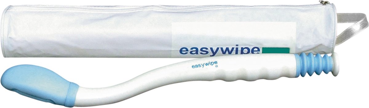 Sundo Hygiënehulpmiddel 38 cm met reisetui - Wit