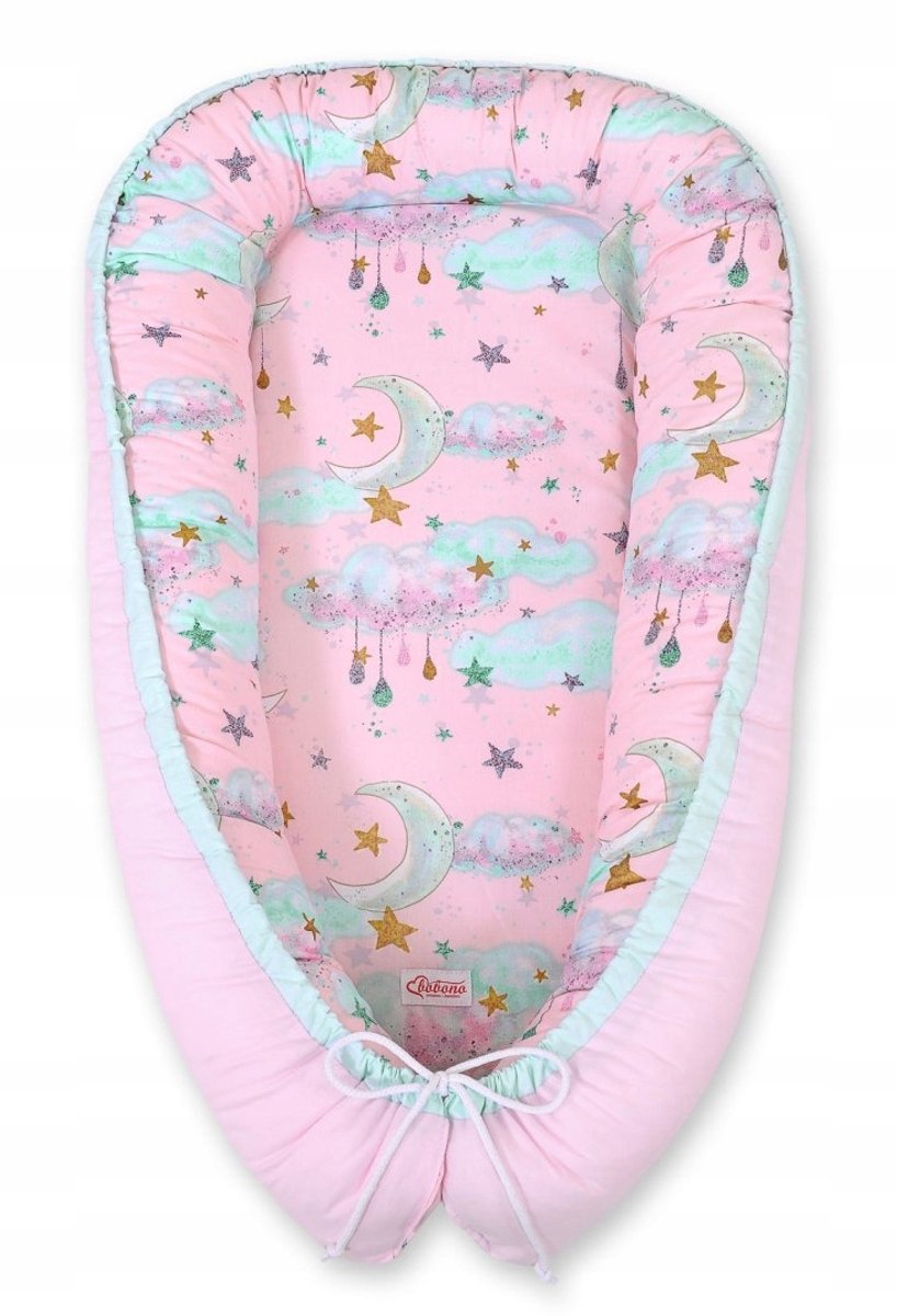 Bobono Babycocon Nestje Premium - Roze Manen
