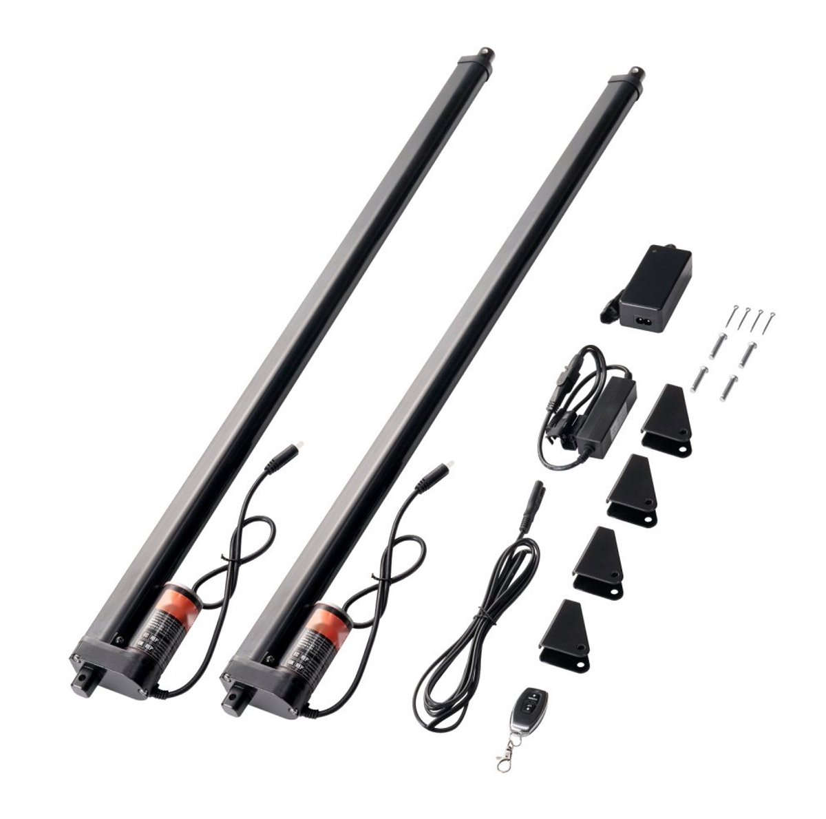 Lineaire Actuator Set - 2-delig 12 V - Slag 760 mm - Kracht 1000 N/100 kg - Snelheid 9 mm/s - IP54 - Draadloze Afstandsbediening - Voor TV-lift/Tafel/Bank