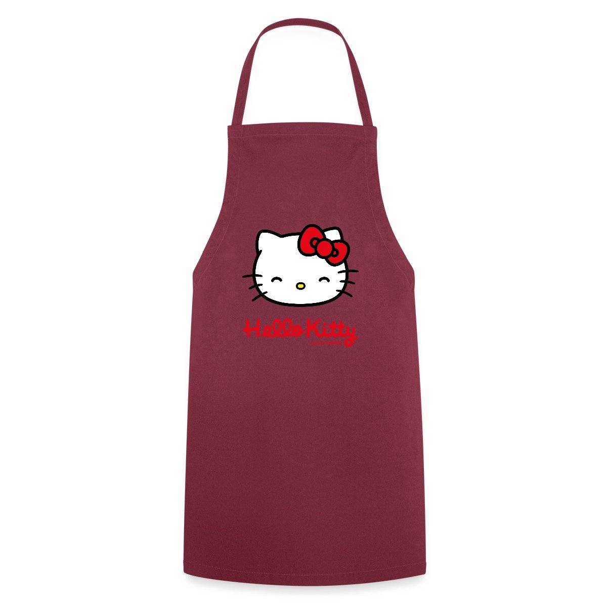Hello Kitty Lacht Met Hello Kitty-Letters Keukenschort