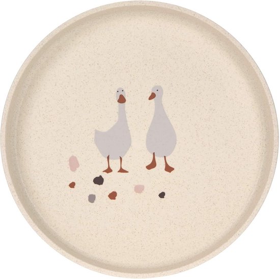 Vaisselle Bébé En Bambou - Assiette Ventouse, Cuillère, Bol Grenouille, Sans BPA, écologique - 11