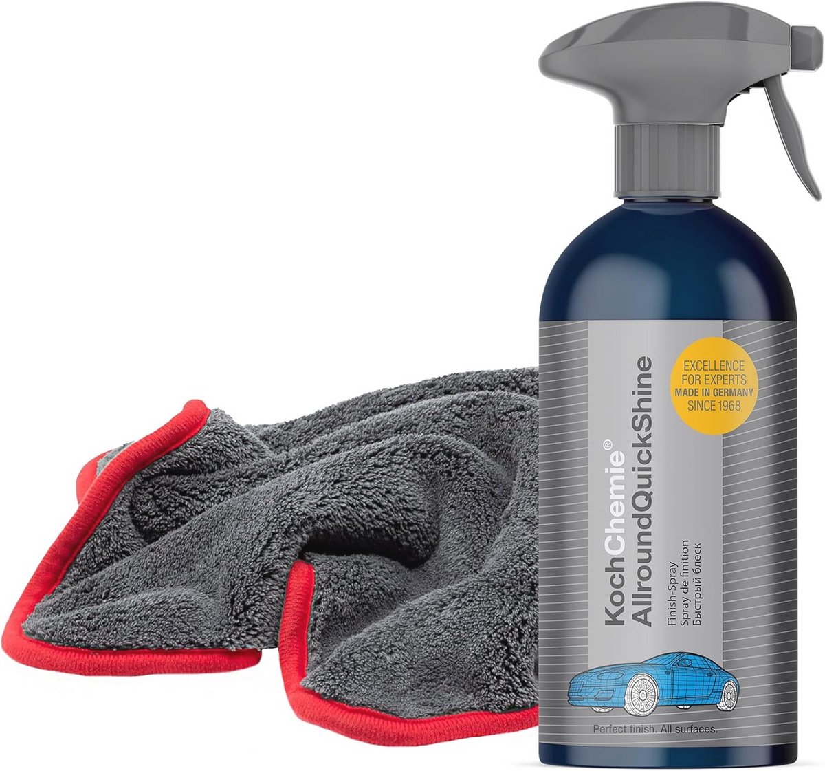 Allround Quick Shine Reinigingsset voor Snelle Glansafwerking