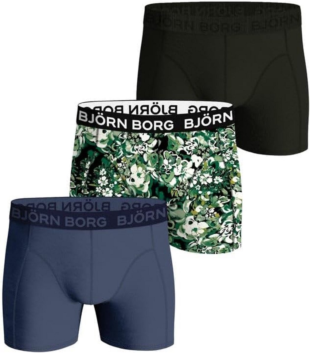 Heren Boxershorts Katoen Stretch Set van 3