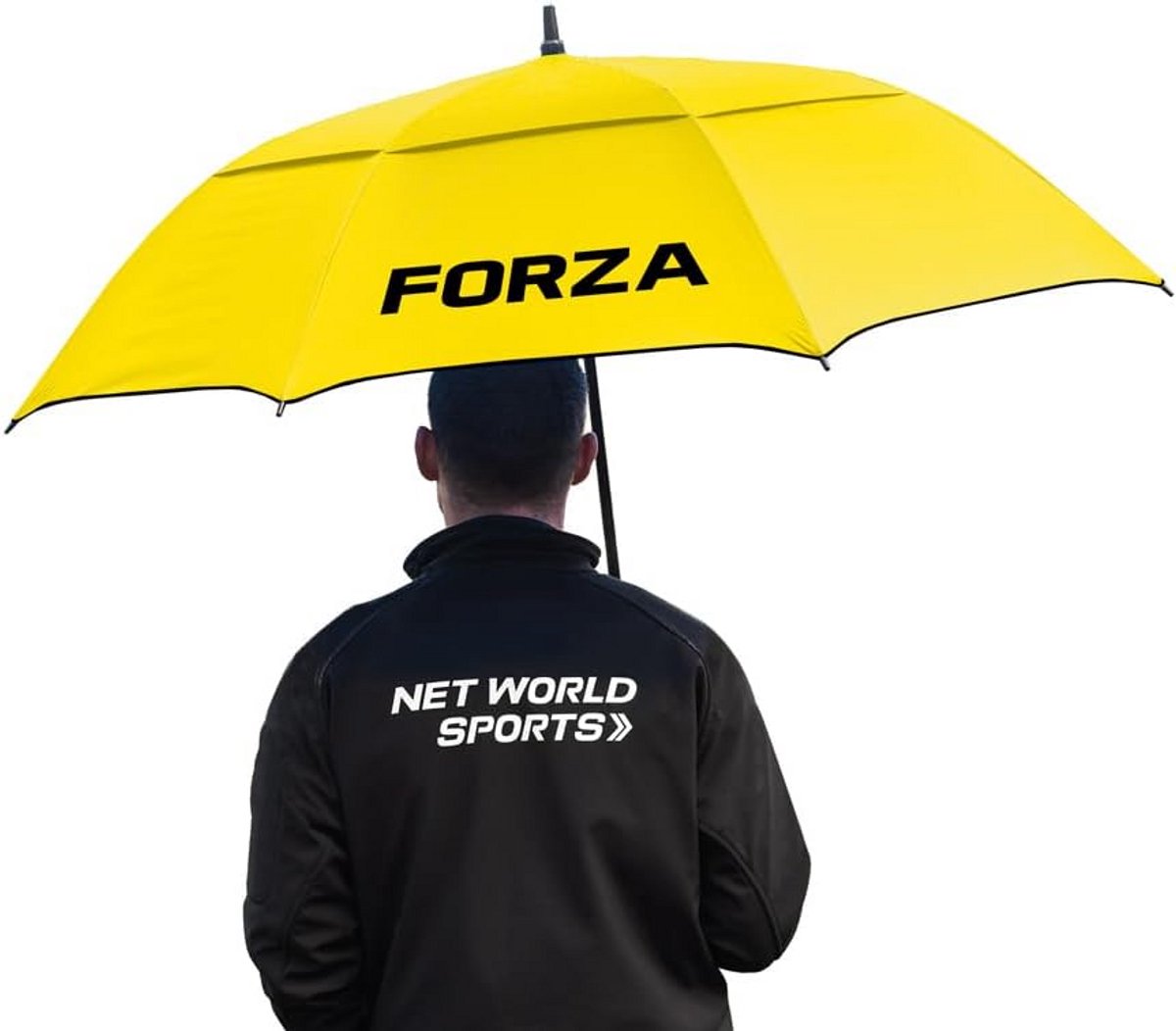 Grote Dubbellaagse Sport Paraplu 60 Inch - Automatische Stormparaplu