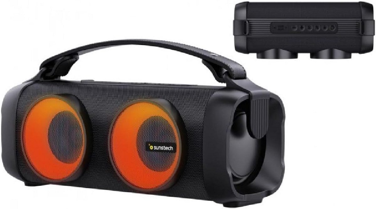 Draadloze Bluetooth Speaker 16W - Krachtige Draagbare Stereo Geluid