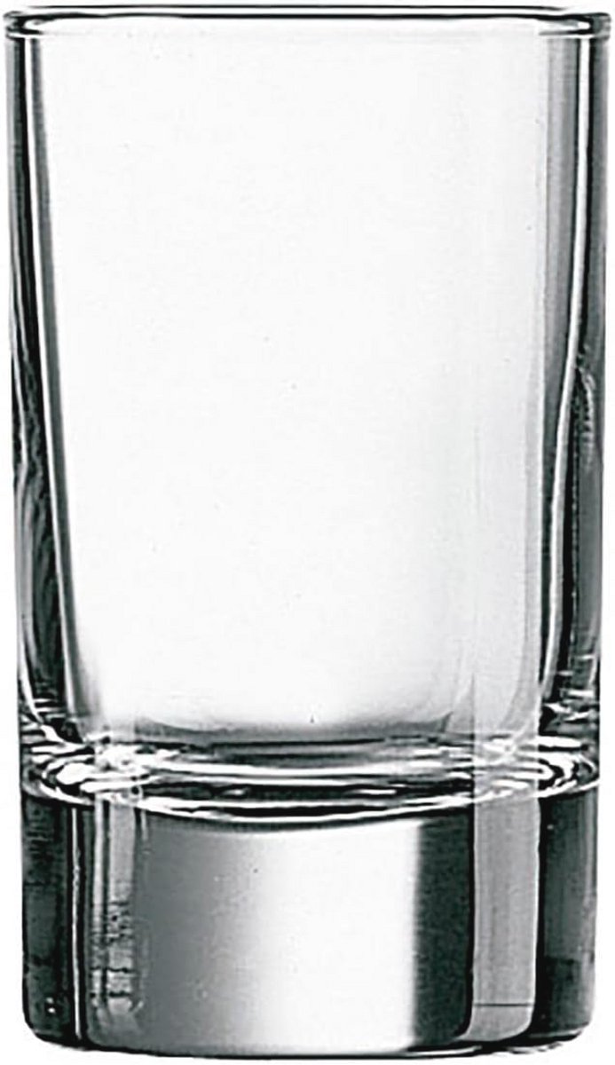 Set van 6 Longdrinkglazen van 100 ml - Transparant en Duurzaam Glas