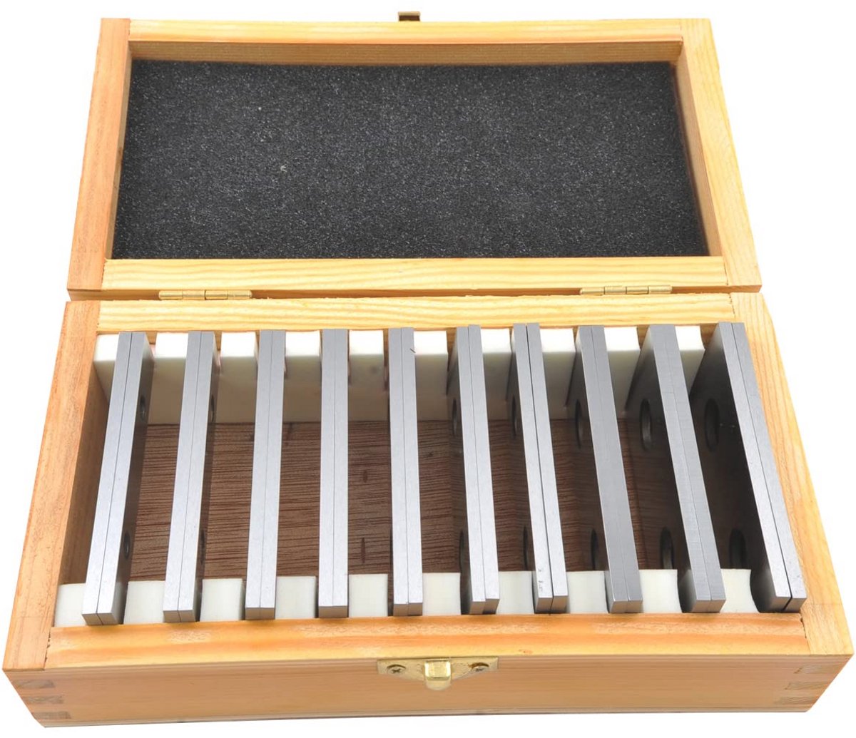 Precisie Parallelle Set 1/8 x 4" - 10 Paar Hoogwaardig Gereedschap