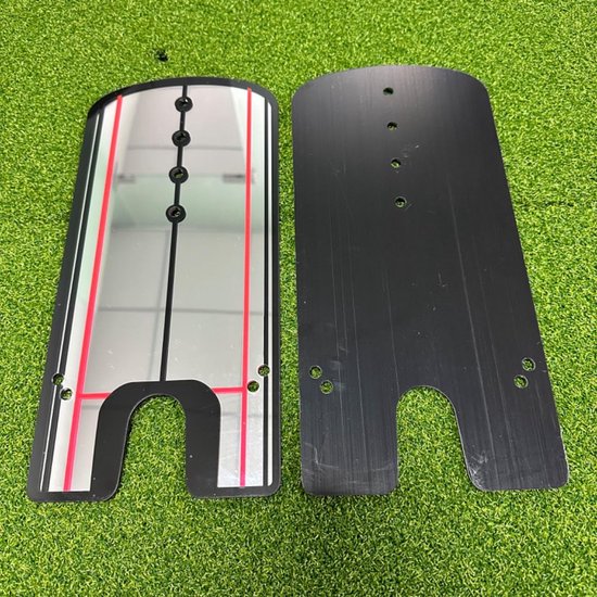Draagbare Golf Putting Alignment Mirror - Verbeter Uw Putting Setup — afbeelding 3