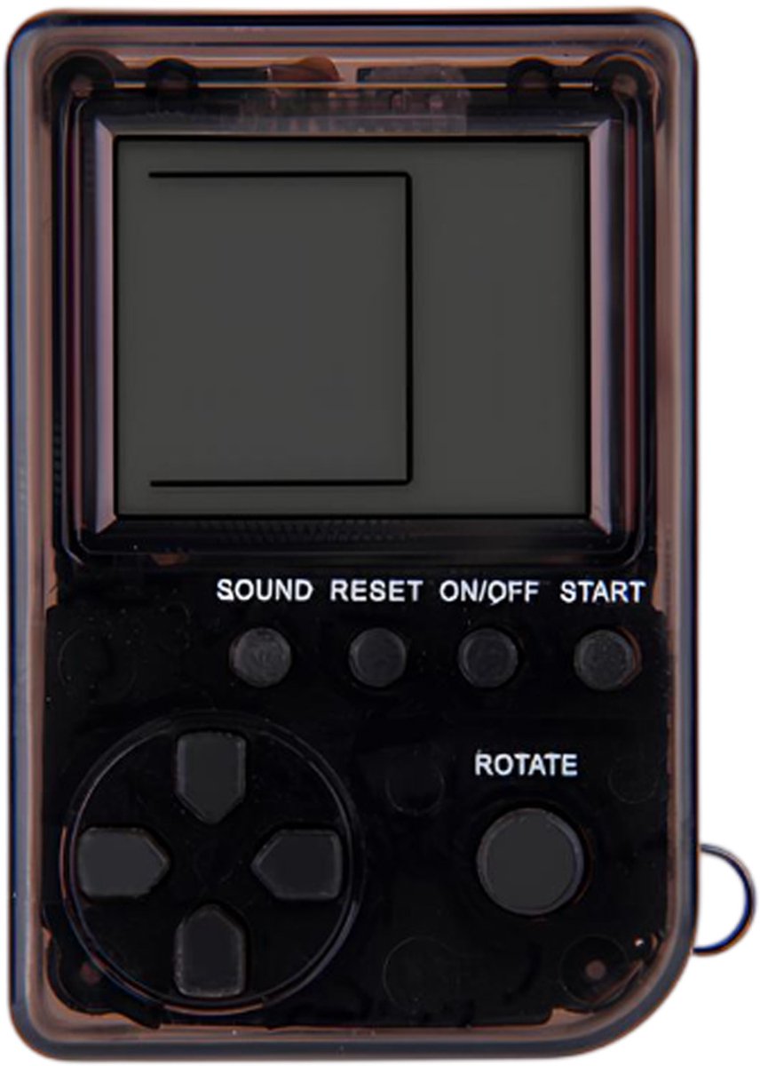 TechKidz, Mini videospel 26in1 met ketting, Zwart
