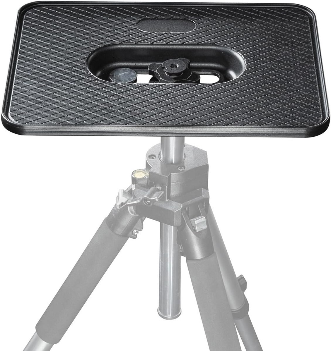 Laptop- en projectorplaat - stabiele en comfortabele beamer- en laptopsteun van aluminium