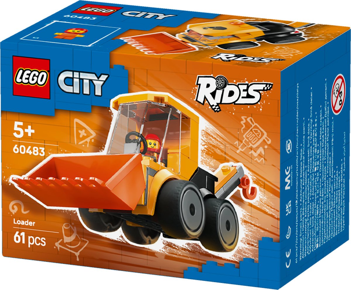 LEGO City Rides – Construction Loader - 60483 — afbeelding 12