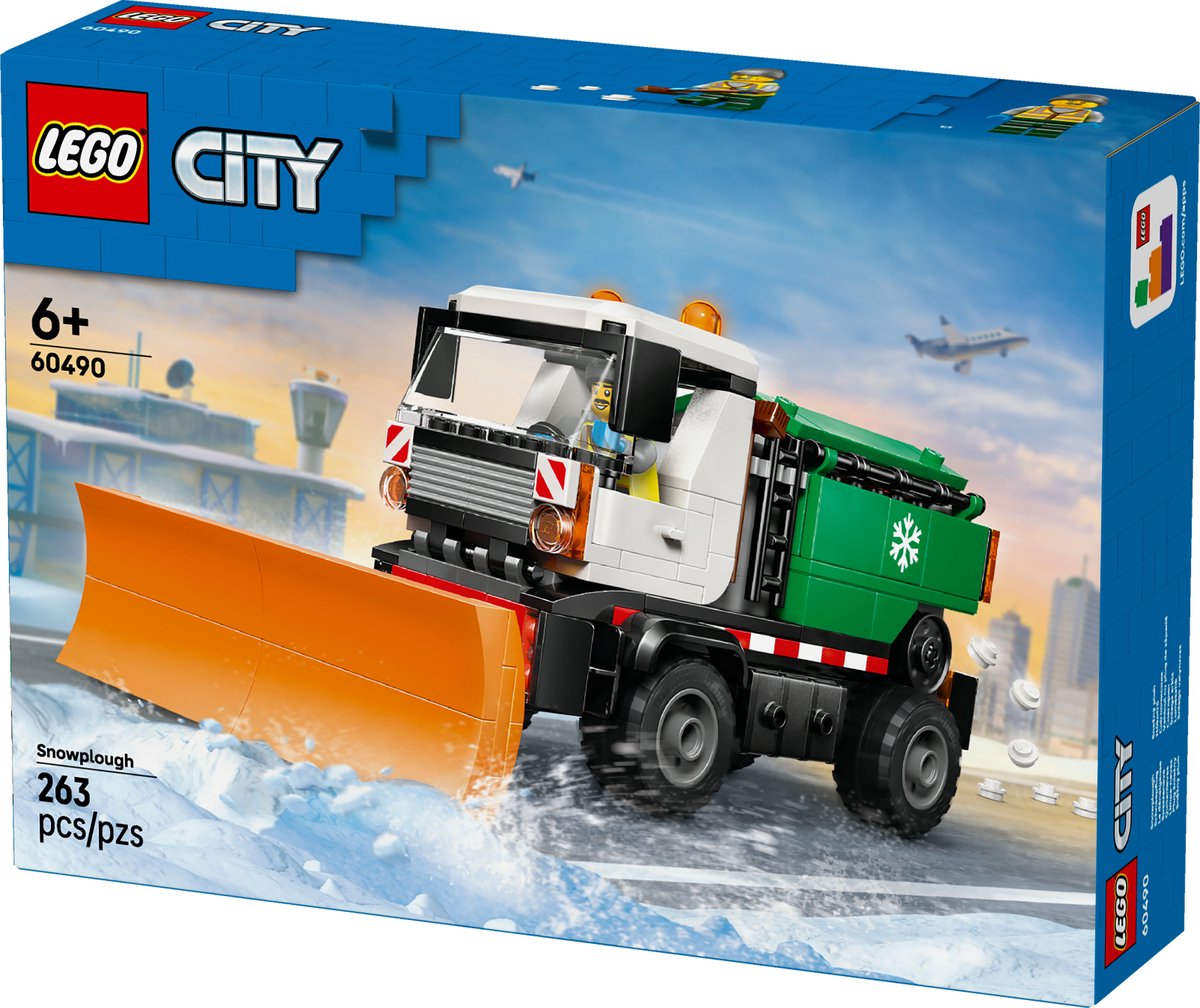 LEGO City - Sneeuwschuiver bouwset - winter speelgoed voor kinderen - 60490 — afbeelding 9