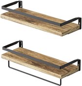 Wandplank - 2-delige set - industrieel