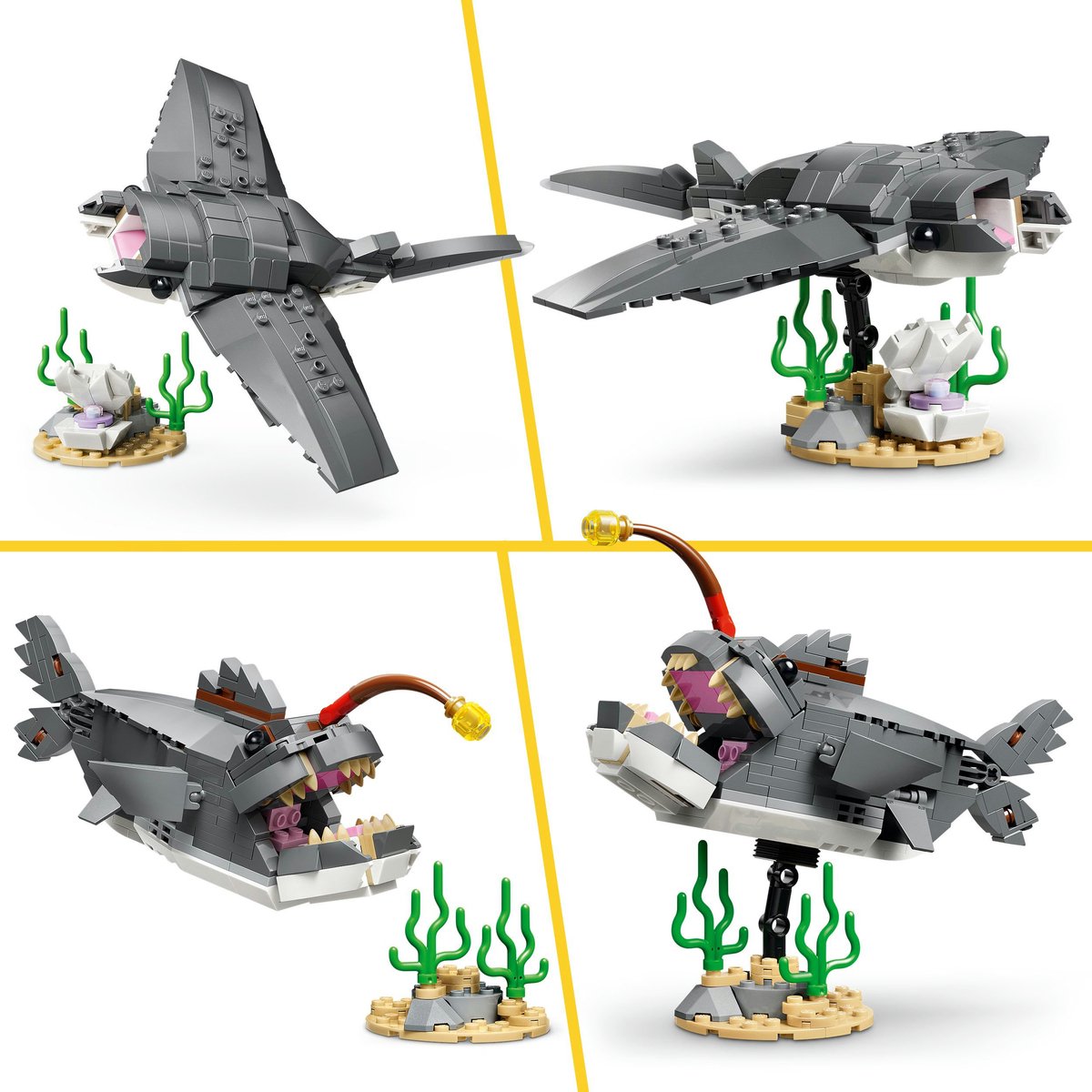 LEGO - Creator 31381 - Woeste Haai Met Schatkist – foto 5