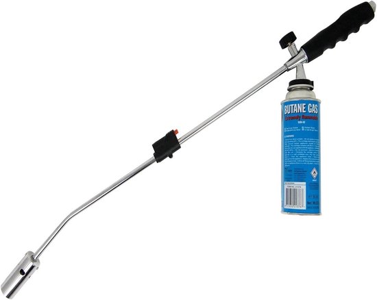 Borvat® Gas Onkruidbrander - Inclusief 4 Gasflessen - Met Regelbare Vlam voor Nauwkeurig Werk van Borvat — afbeelding 4