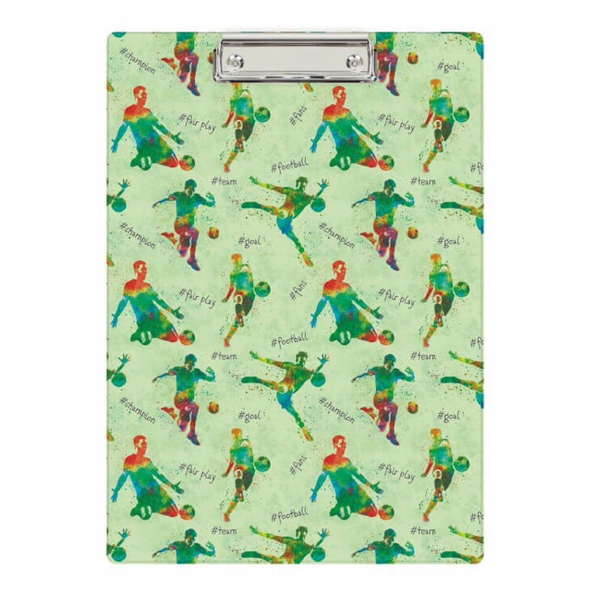 Biurfol A4 Clipboard met Klem - Voetbal Thema