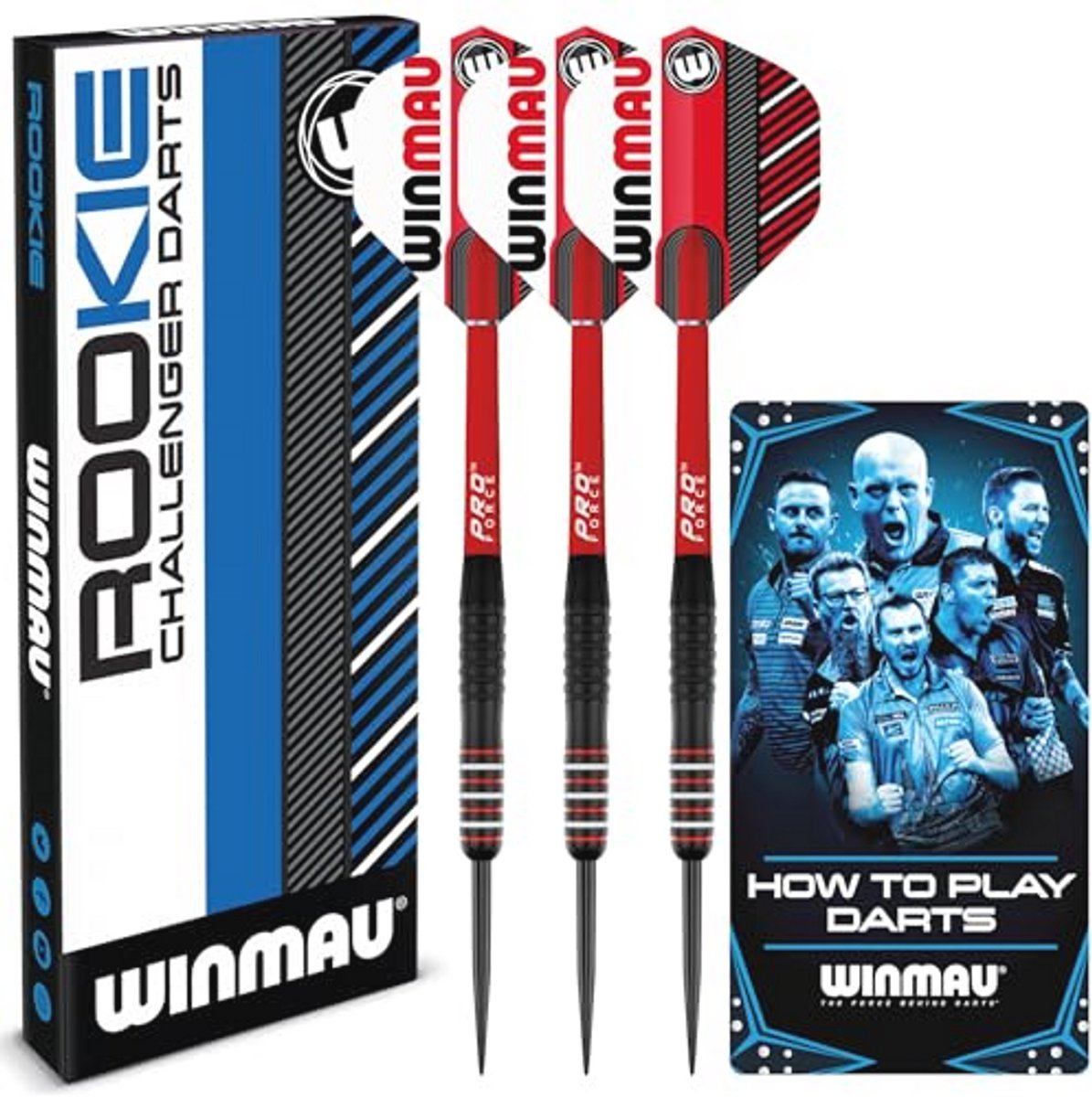 Rookie Dart Set - Ideaal voor Beginners en Gevorderden | Inclusief Flights, Shafts en Exclusief Dart Boekje