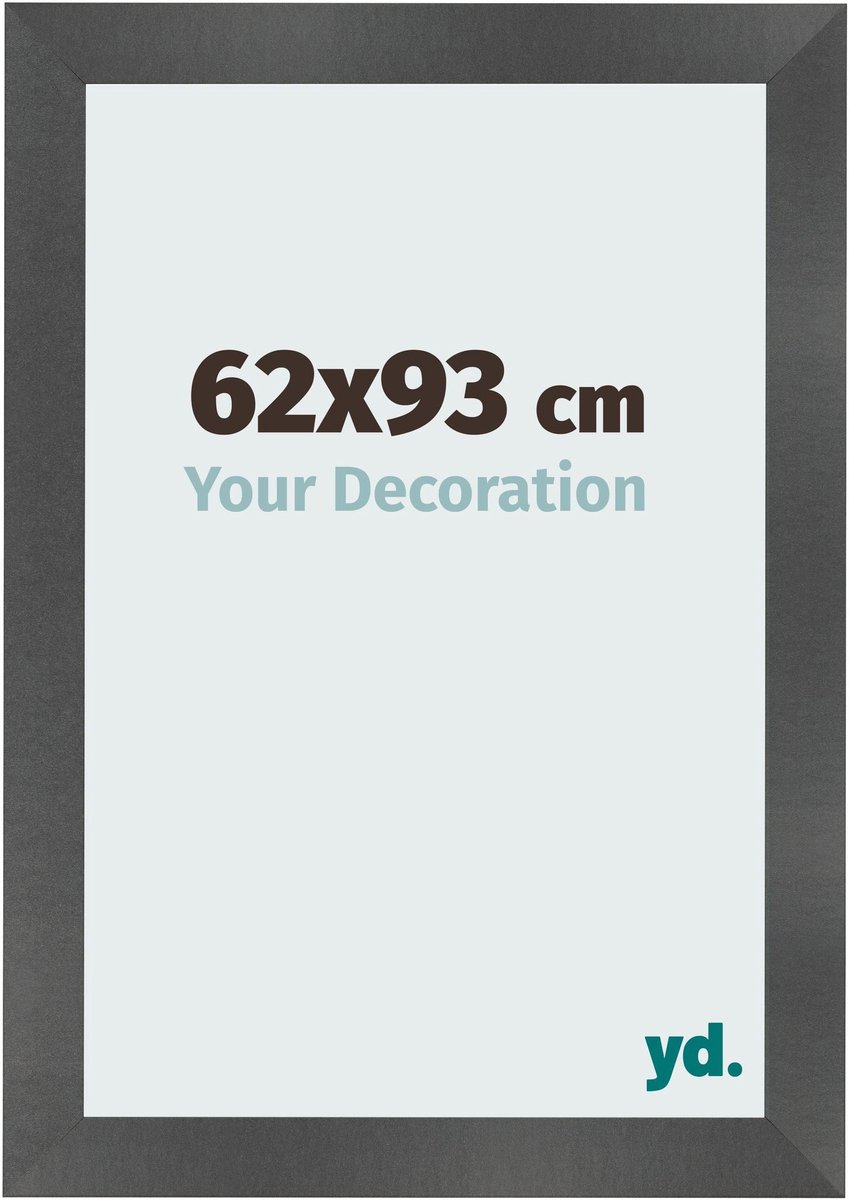 yd. Your Decoration - Fotolijst 62x93 cm - MDF - Zwart Mat - Pisa