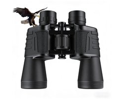 Verrekijker 20x50 - Hoge Vergroting Waterdichte Compacte Verrekijker - Goed Zicht bij Weinig Licht voor Vogelen Jagen en Sterrenkijken - Met Draagtas Nekkoord en Lensdoekjes - Ideaal Cadeau voor Outdoor Enthousiastelingen - voor Volwassenen