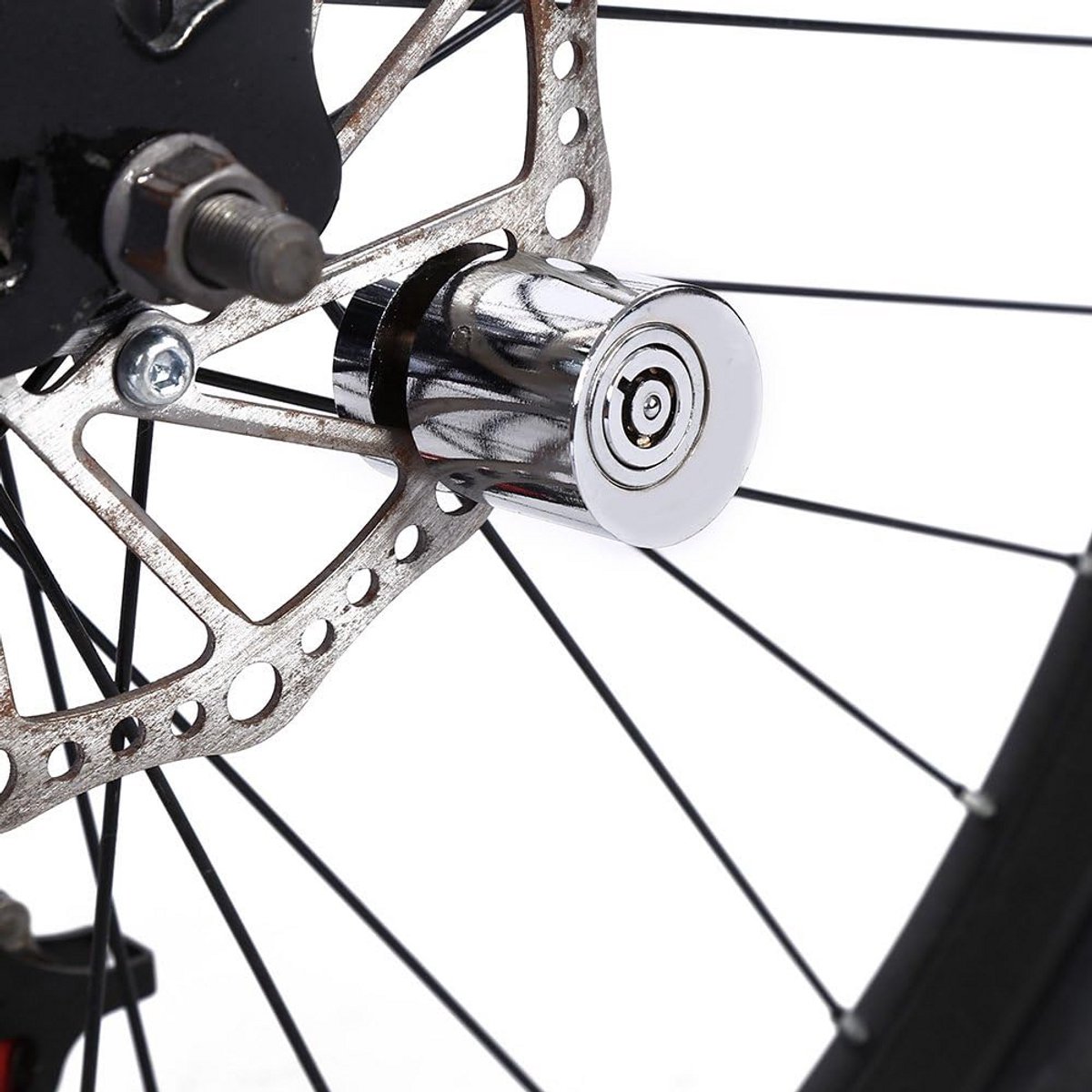Universeel Anti-Diefstal Schijfremslot voor Motorfiets en Fiets - Waterdicht Beveiligingsslot