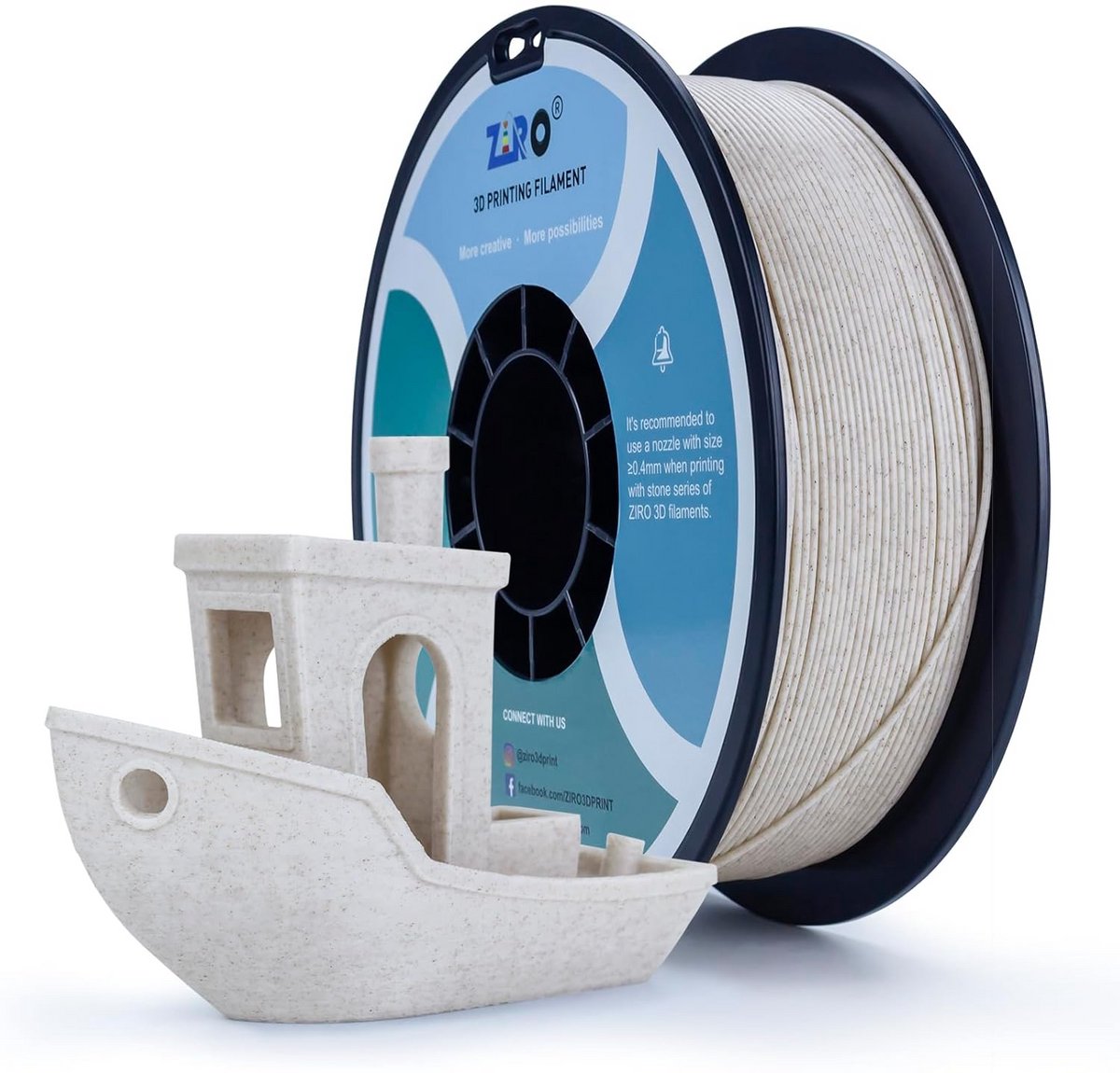 3D Printer Filament 1.75mm Stro Kleur voor Creatieve Projecten