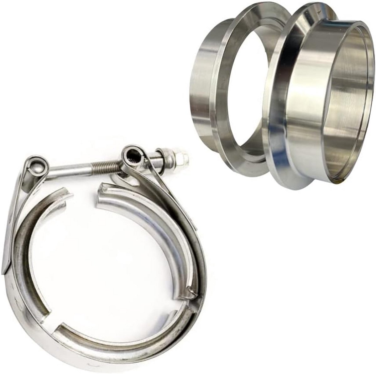 V-band Klem Set Voor Uitlaatsysteem 51 mm Roestvrij Staal 304