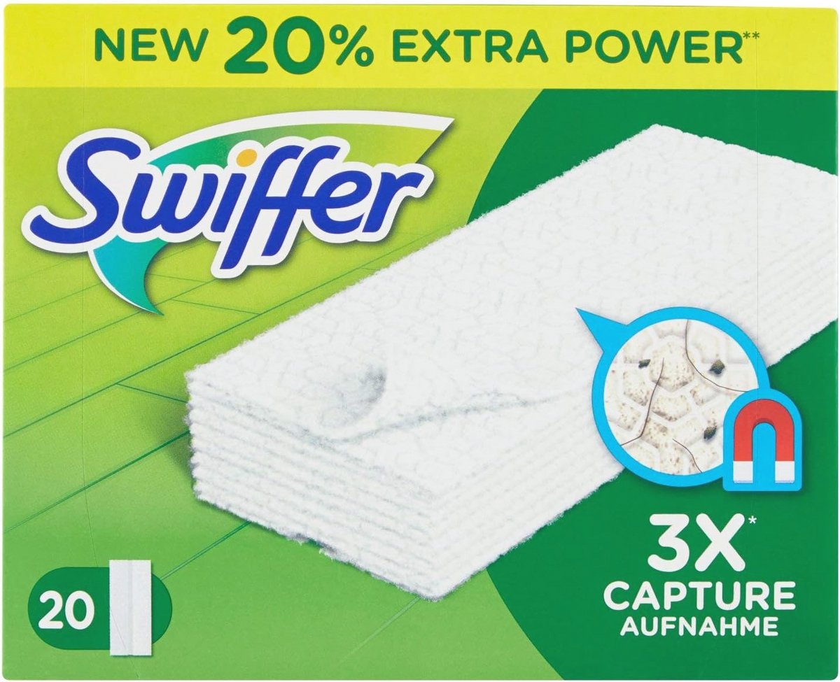 Droge Vloerwisser Navulpack 4 Stuks - Perfect voor alle Soorten Vloeren
