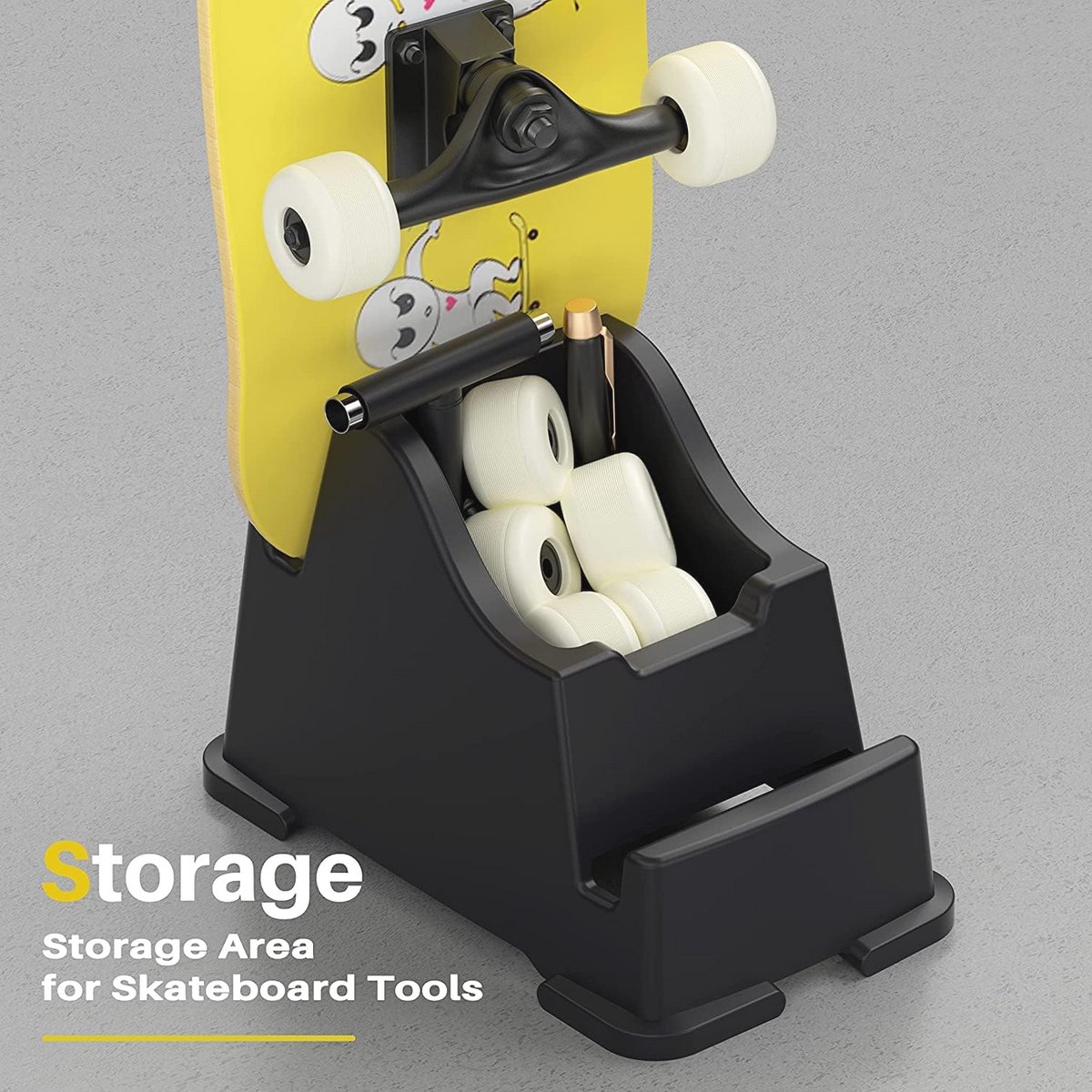 Skateboard Houder voor 2 Skateboards - Stevige en Duurzame Rack voor Opslag en Display