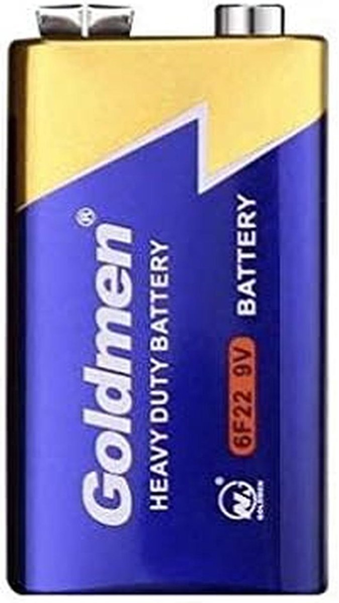 9V Blok Batterijen Krachtige Set van 10 Stuks
