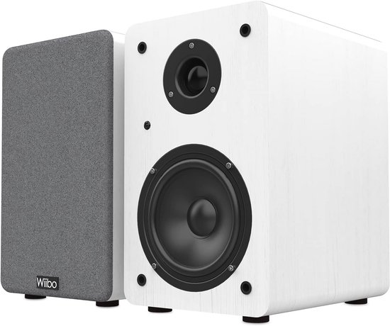 Hi-Fi Speakers 100W - Compact Design with Bass Reflex - 2-Way Audio Experience — afbeelding 4