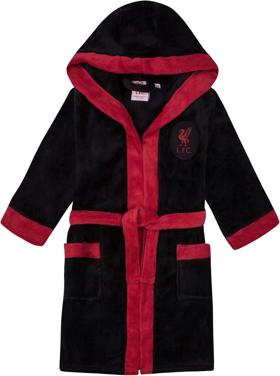 Fleece badjas met capuchon voor jongens - Comfortabel clubcadeau