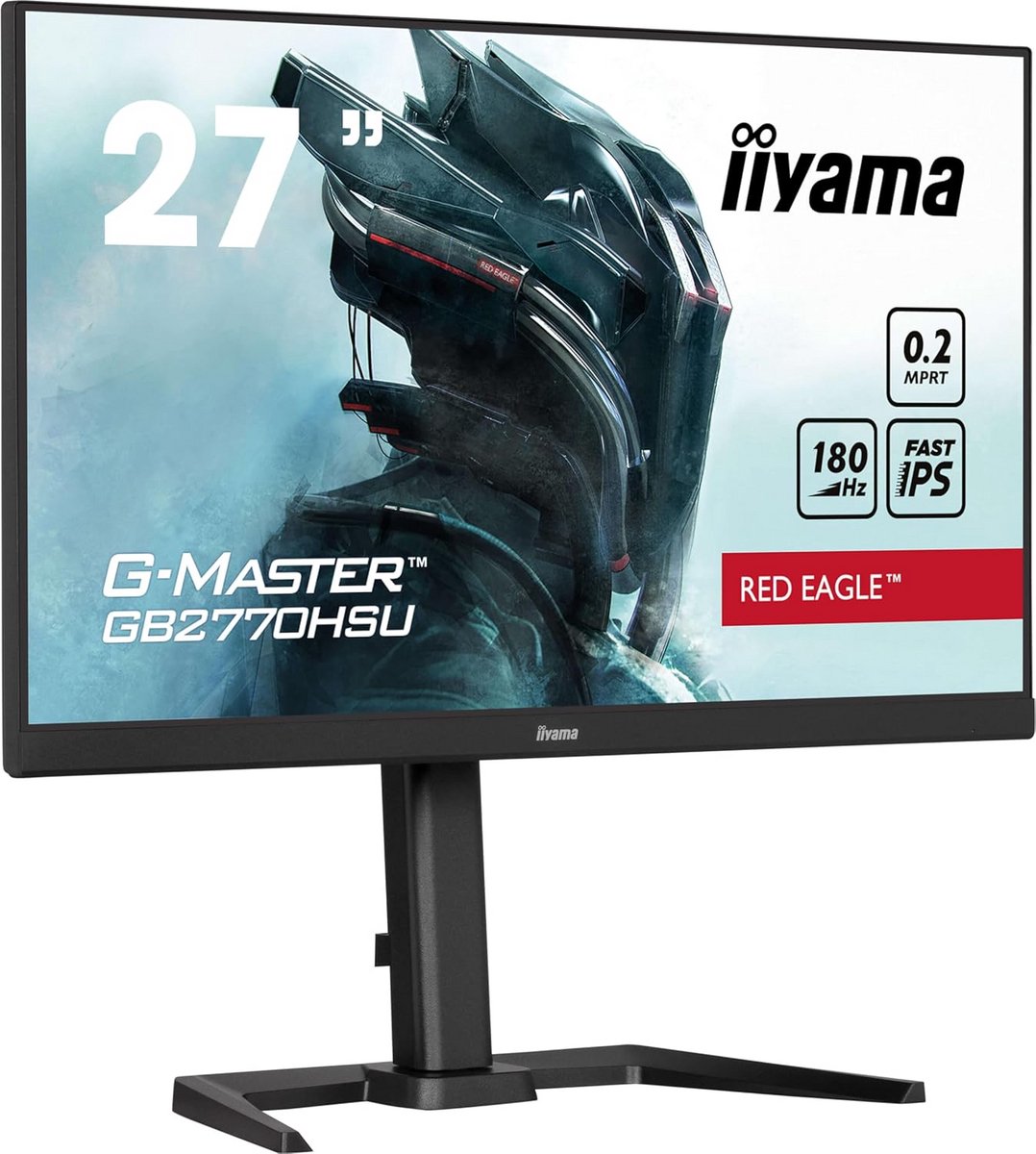 27 inch Gaming Monitor 180Hz 0.2ms met HDMI/DP/USB en Ingebouwde Luidsprekers