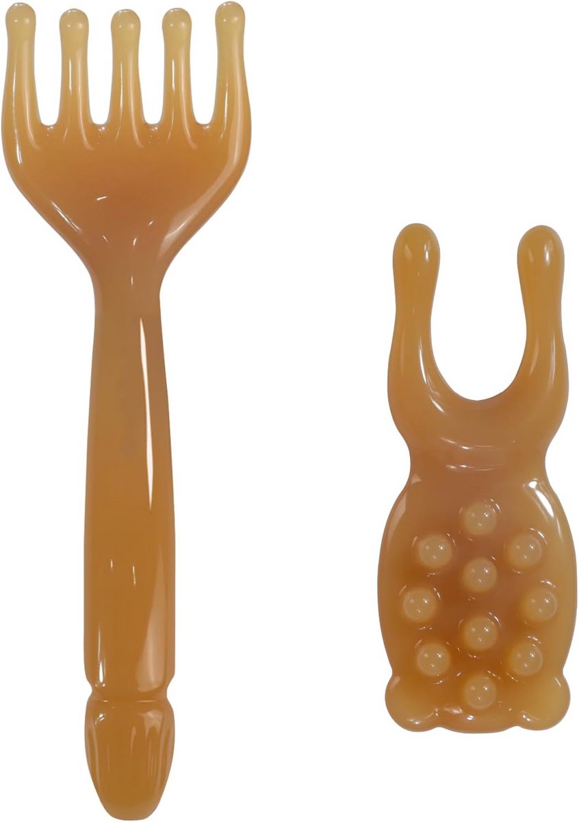 Gua Sha Massage Tool Set - 2 Stuks Hoofdhuid en Gezicht Massager