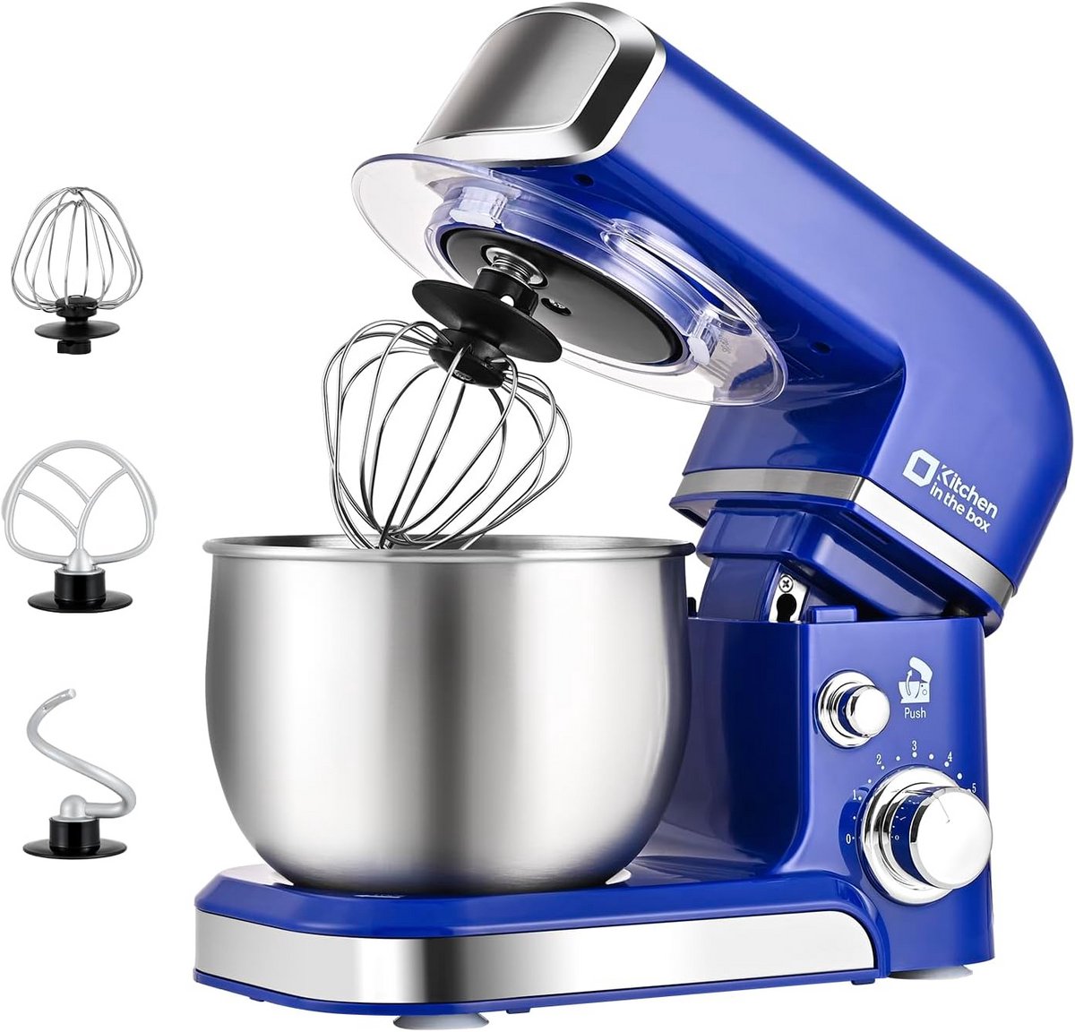 Draagbare Mini Keuken Blender met 6 Snelheden en Roersystemen