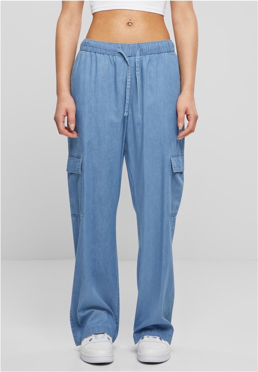 Urban Classics Light Cargobroek 5XL Blauw