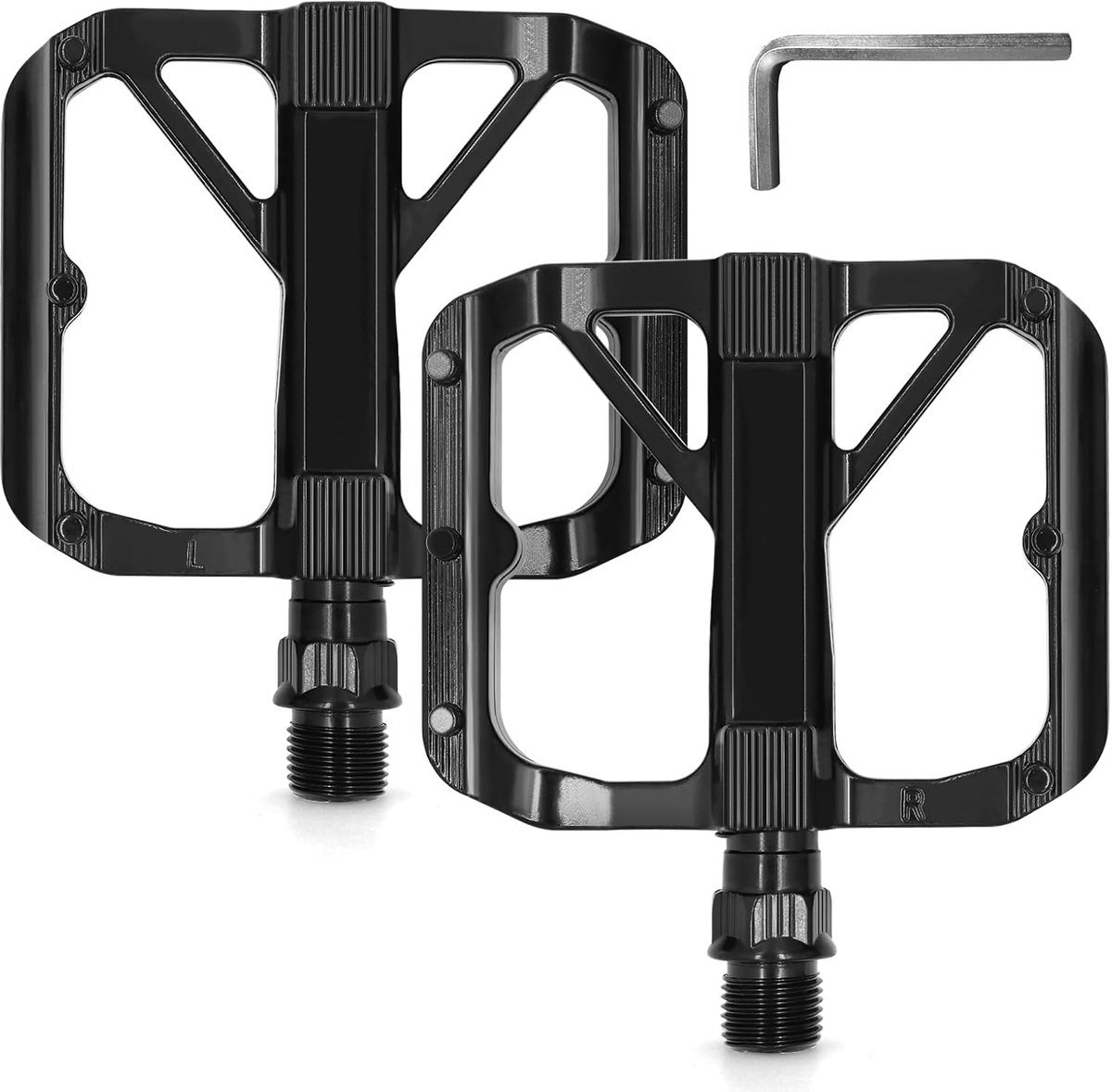 Stunq® Fietspedalen van Aluminium voor MTB en Wegfietsen met Antislip Eigenschappen
