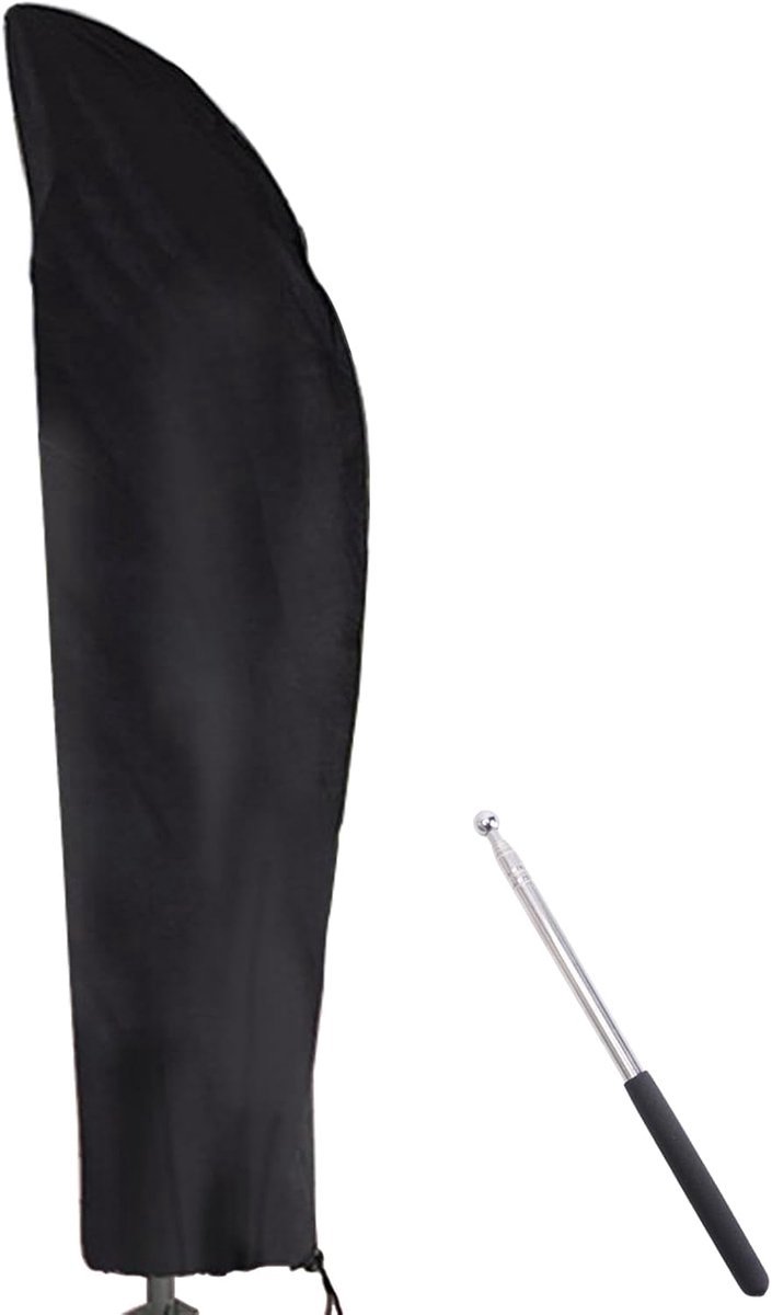 Stunq® Weerbestendige Parasolhoes voor Grote Parasol met Stok - 210D Oxford Stof