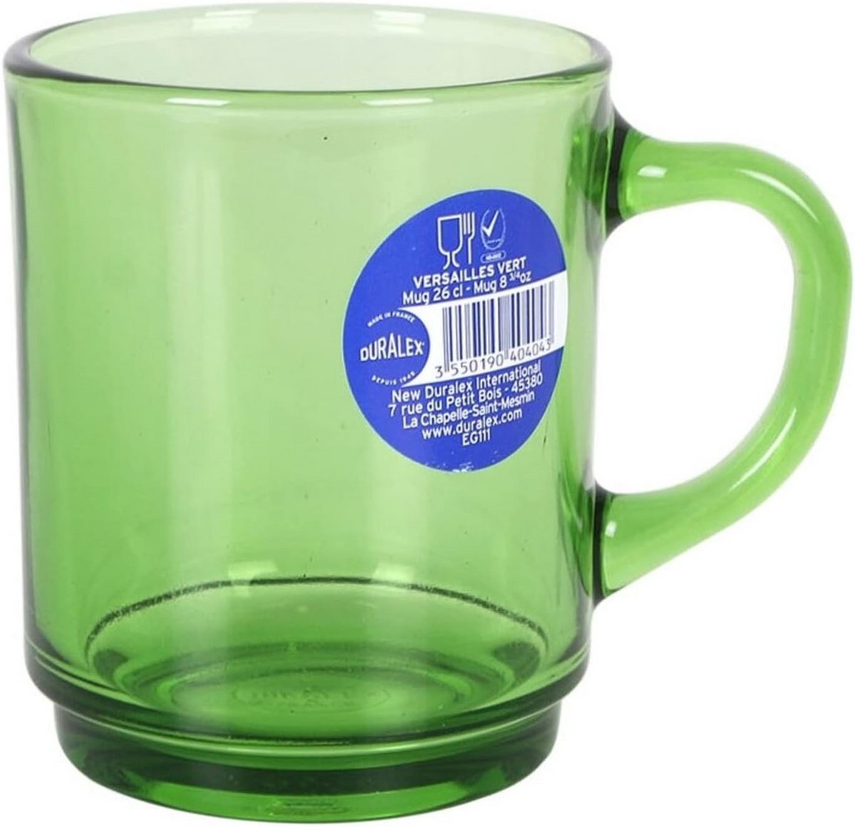 Groene Glazen Mok 260 ml Gehard Glas