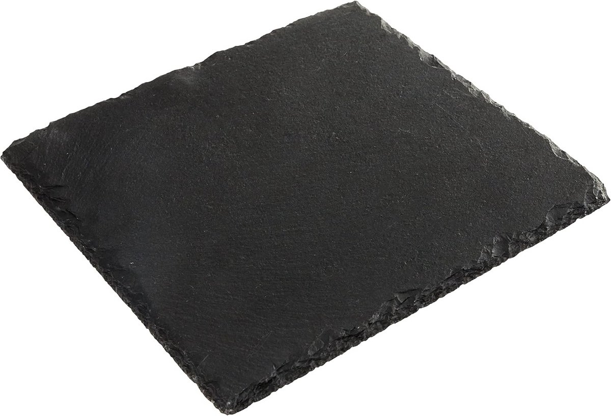 Vierkante Borden 25x25 cm Leisteen Look – Serveerschalen Restaurant Kwaliteit