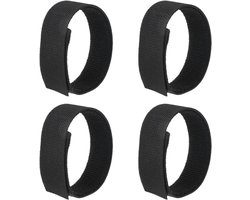 Verstelbare Broekhouders voor Fietsen - 4 Stuks Broekklemmen voor Veilig Fietsen en Outdoor Activiteiten