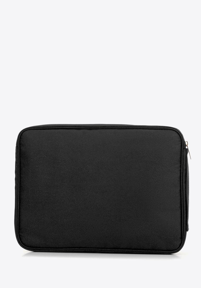 Wittchen Young Serie - Laptophoes - 15 inch - Gequilte Voorkant - Zwart Polyester