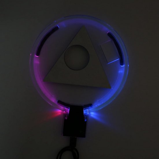 RGB-omgevingslicht consolestandaard voor PS5 | Verstelbare verticale en horizontale standaard met vier lichtmodi | Gamingaccessoire — afbeelding 3