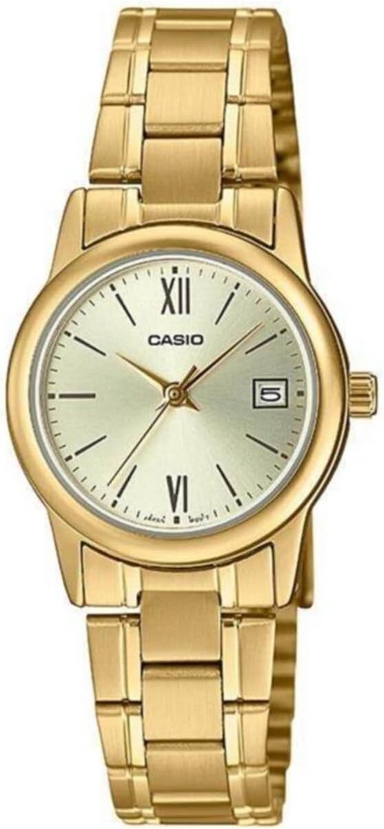 Dames Horloge Analoge Gouden Roestvrij Stalen Band Tijdsaanduiding