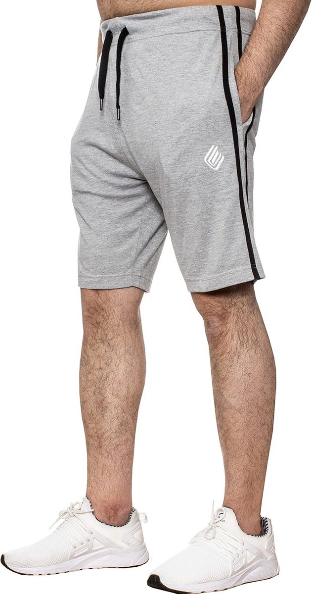 Comfortabele Heren Shorts Grijs | Joggingbroek Korte Broek voor Heren