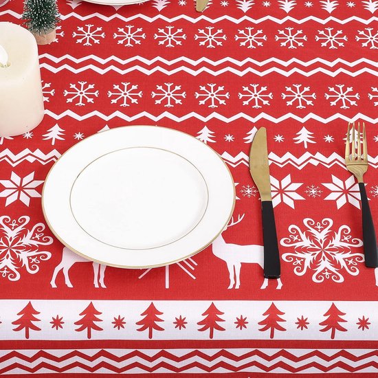 Goudkleurige Satijnen Kerst tafelkleden Kanten kopen? | Laagste prijs