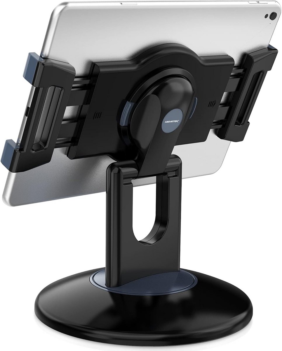 360° Roterende iPad Tablet Stand voor Winkel en Kantoor - Draaibaar Ontwerp voor 6-13 inch Tablets