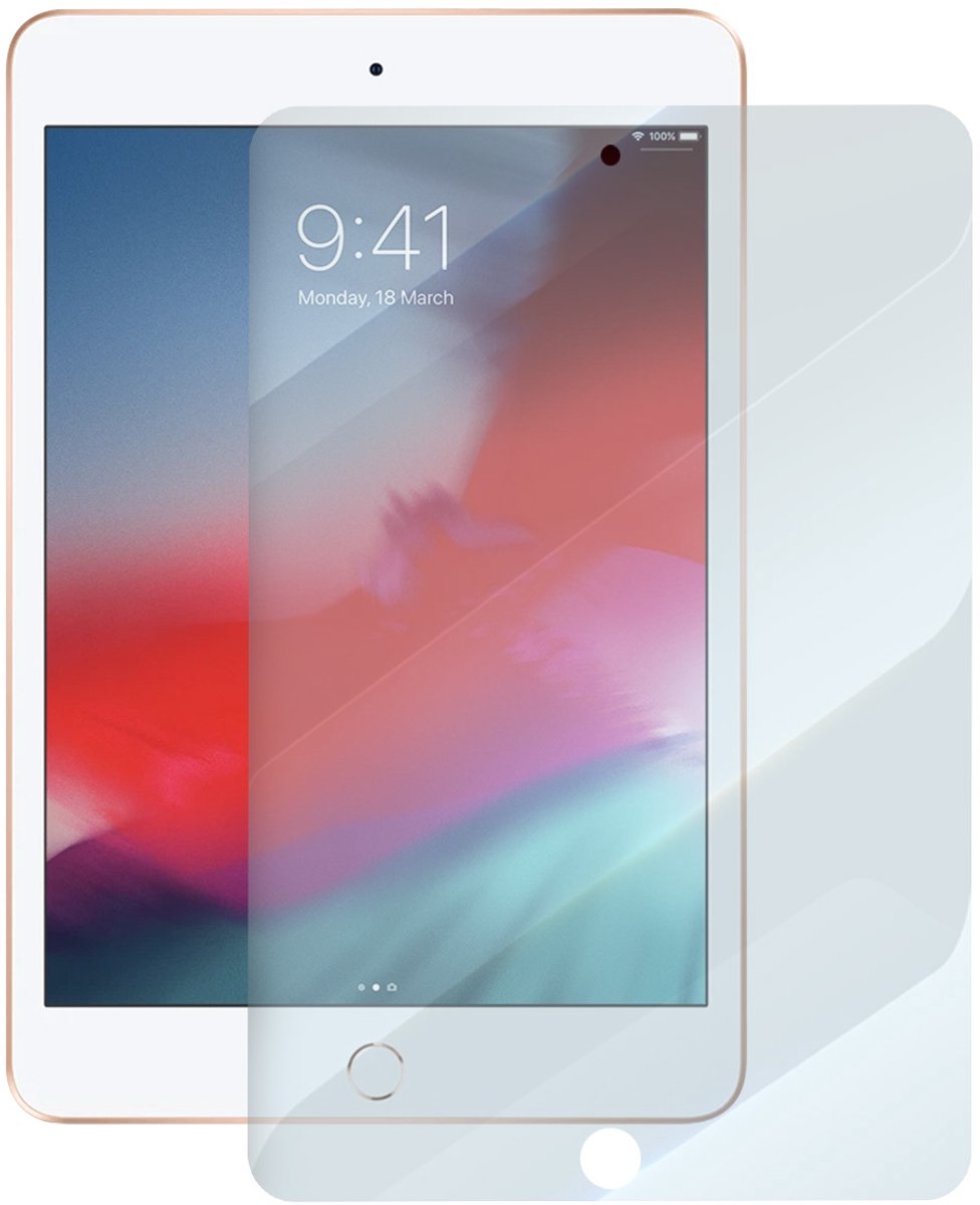 MYWAY, Screenprotector geschikt voor iPad Mini 5 (2019) 7.9 - Anti-Blue Light, Transparant