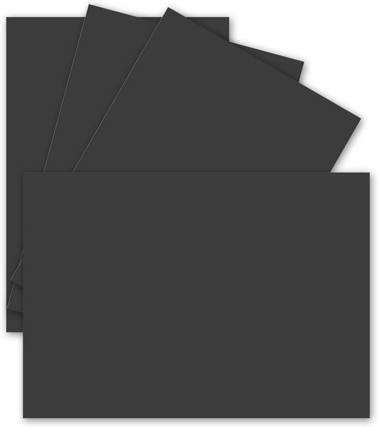 25 x rouwkaart DIN A6 rouwenveloppen DIN C6 - grijze rouwlijst - 10,5 x 14 ,8 cm - dubbele kaart bedrukbaar - condoomset voor dankzegging, uitnodiging, weergave rouwen